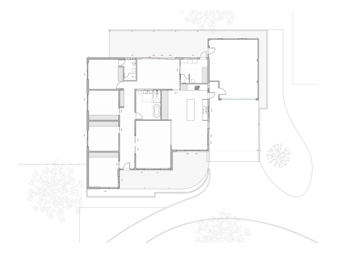 Country House Gippsland — floor plan
