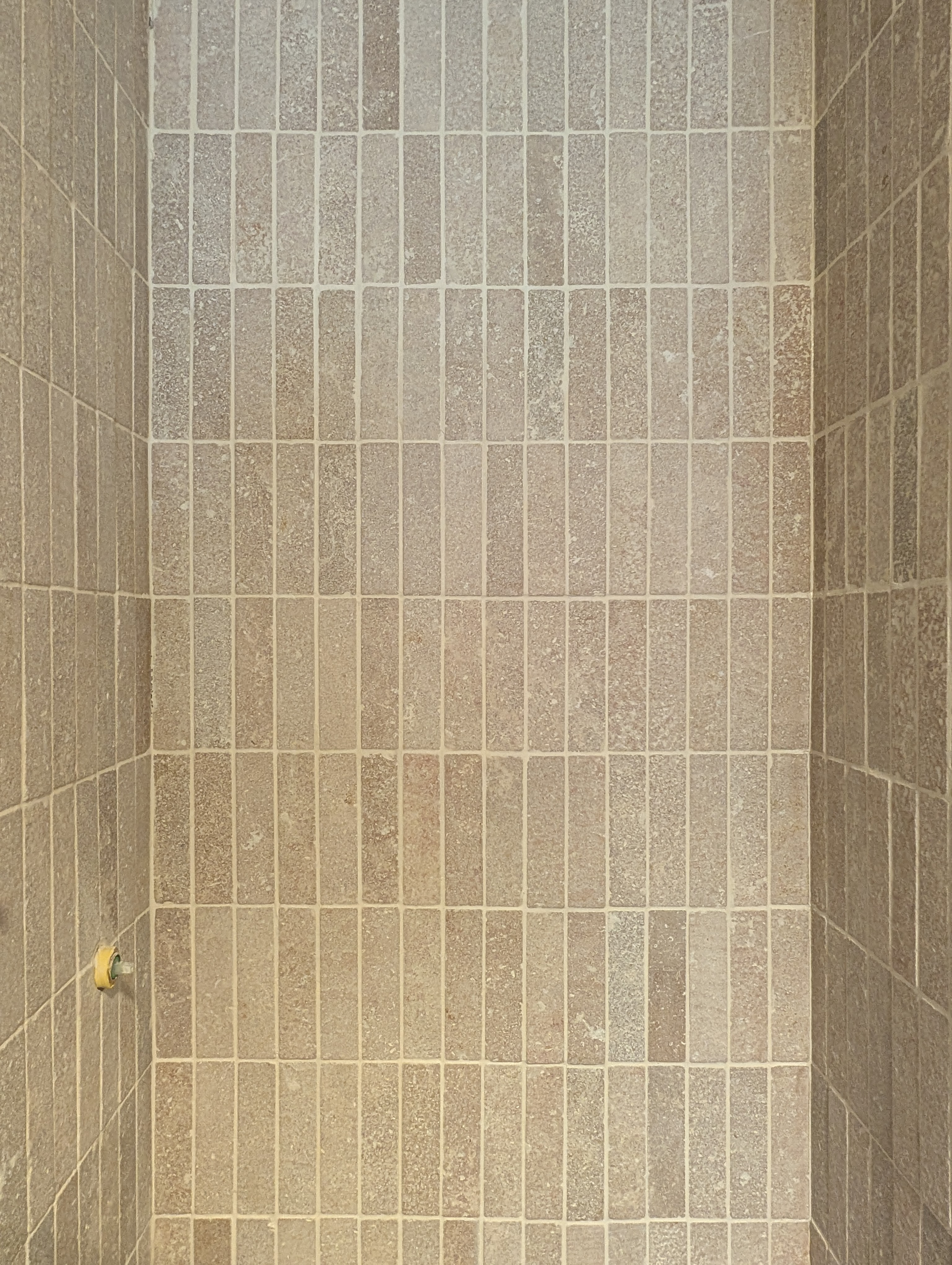 Irvine Residence, Frankston — shower tile detail