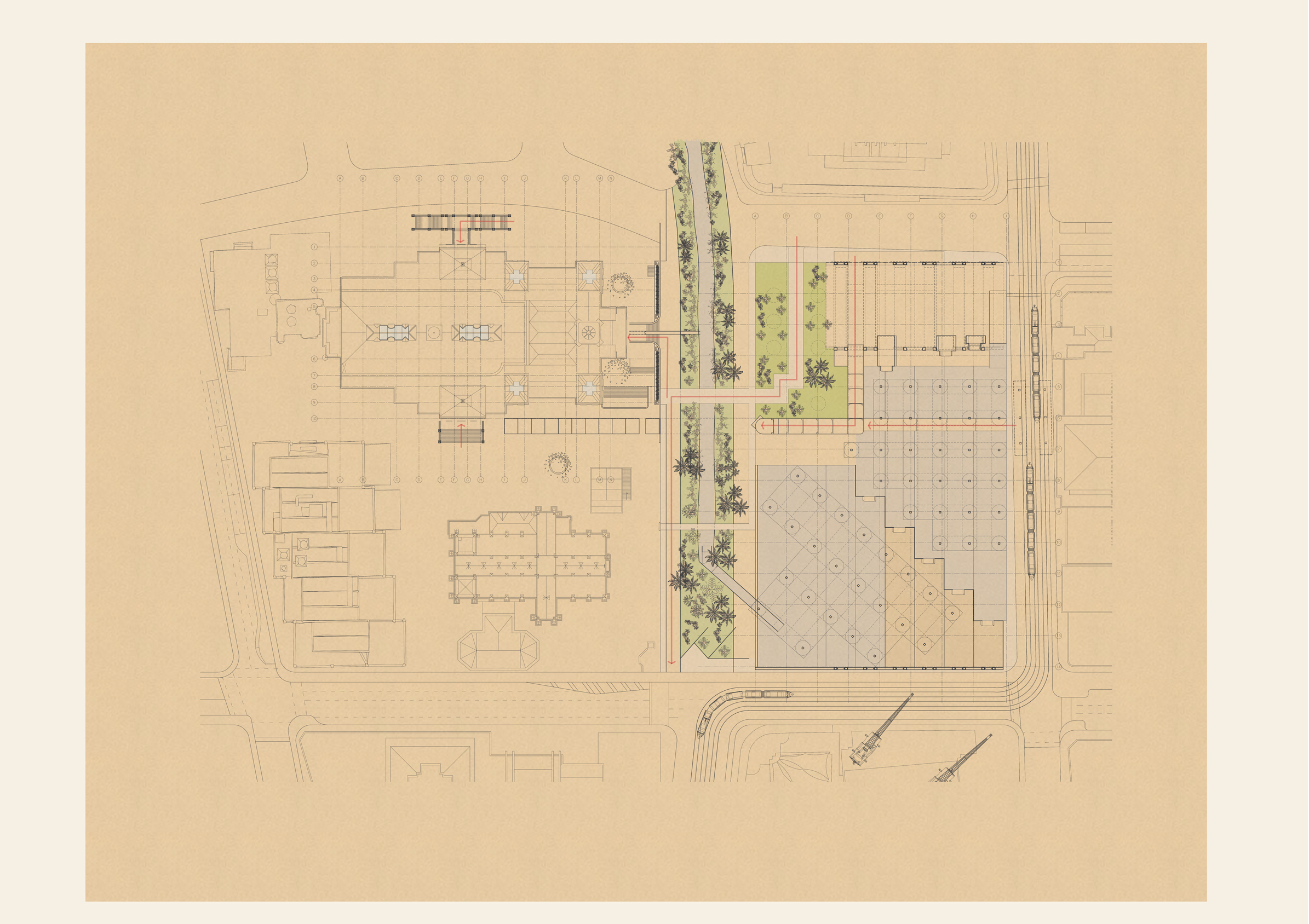 The Future Past — site plan